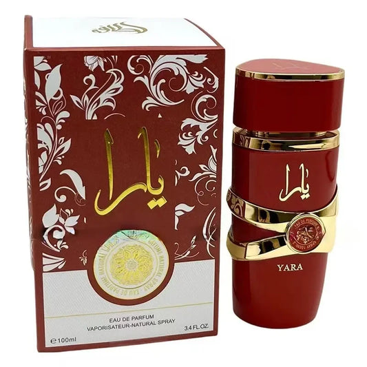 Yara Red by Lattafa: Luxury Musk & Amber Fragrance