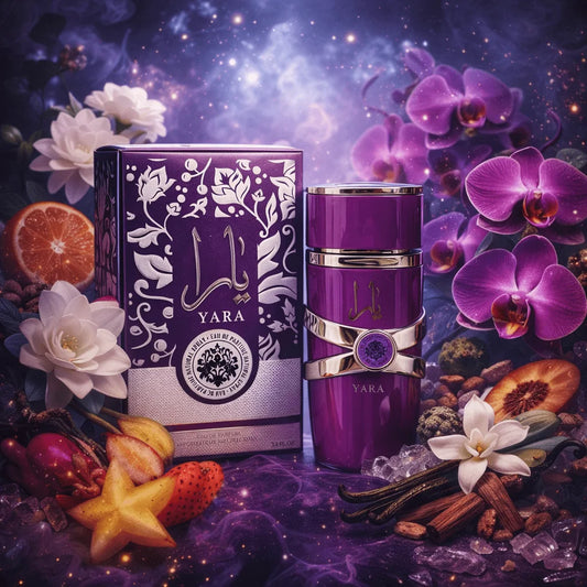 Yara Violet: Exotic Floral & Sweet Oriental Fragrance